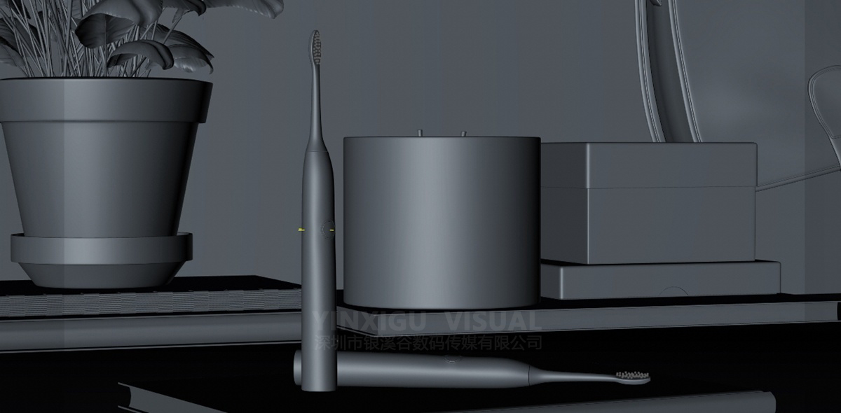 牙刷3D建模(图2)